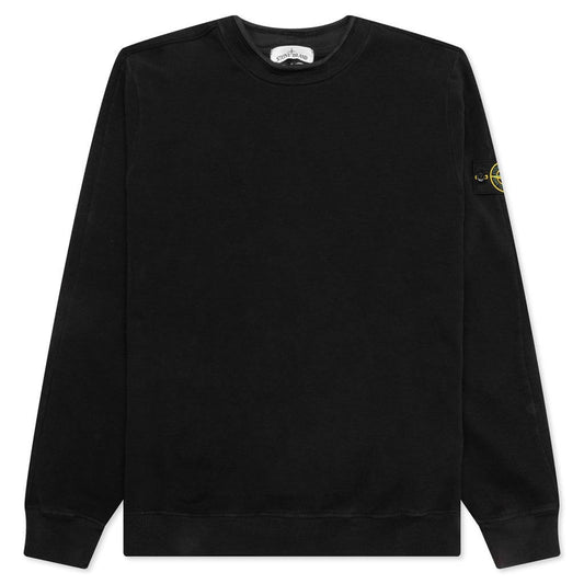 Stone Island Brushed Sweatshirt - Black