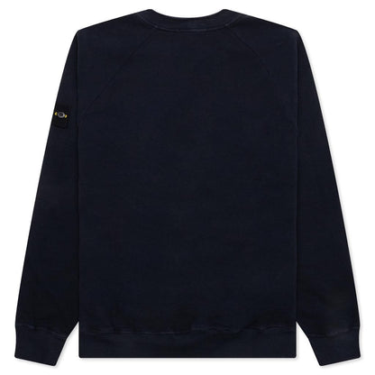 Stone Island Brushed Sweatshirt - Navy Blue
