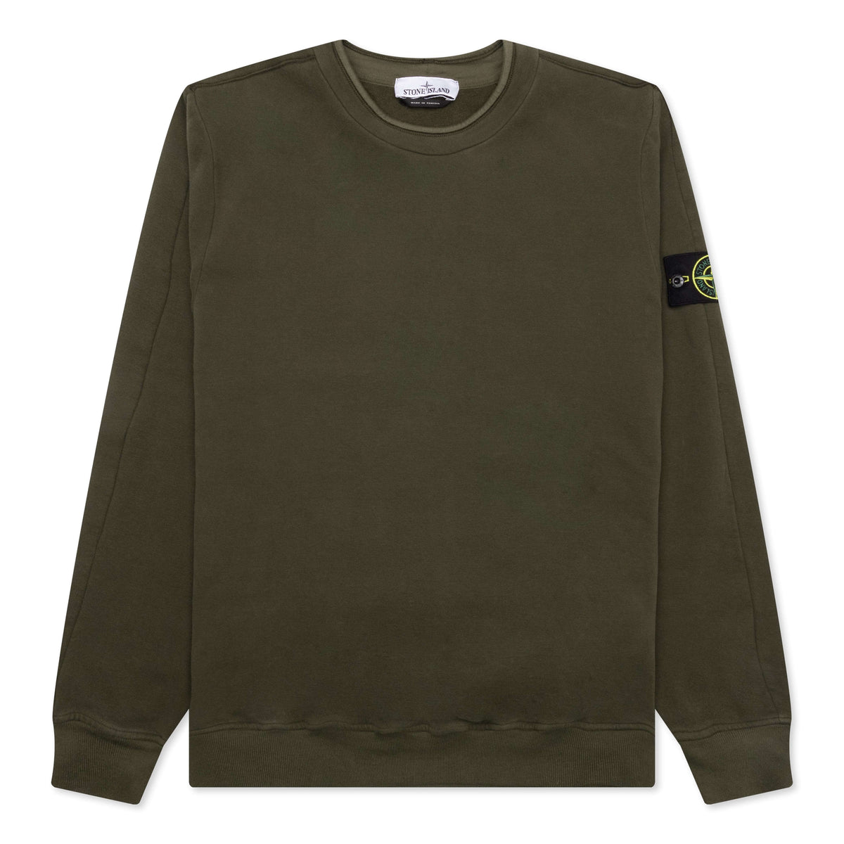 Stone Island Brushed Sweatshirt - Olive