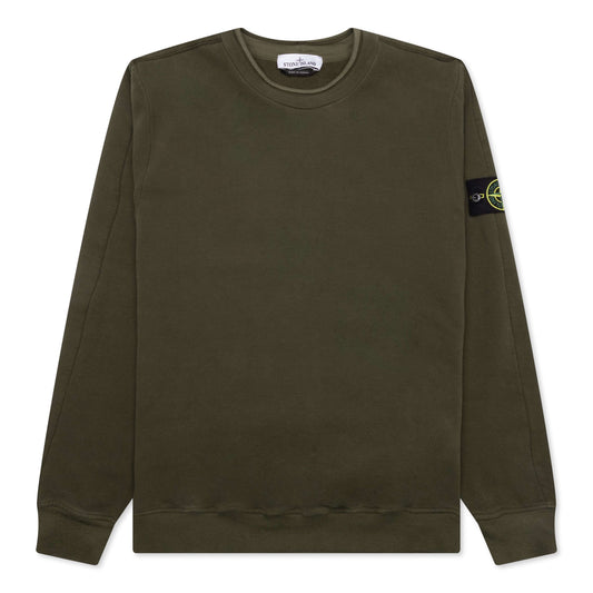 Stone Island Brushed Sweatshirt - Olive