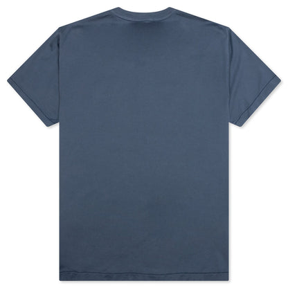 Stone Island Compass Patch Logo S/S T-Shirt - Avio Blue