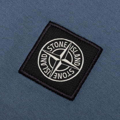 Stone Island Compass Patch Logo S/S T-Shirt - Avio Blue