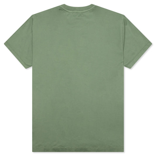 Stone Island Compass Patch Logo S/S T-Shirt - Sage