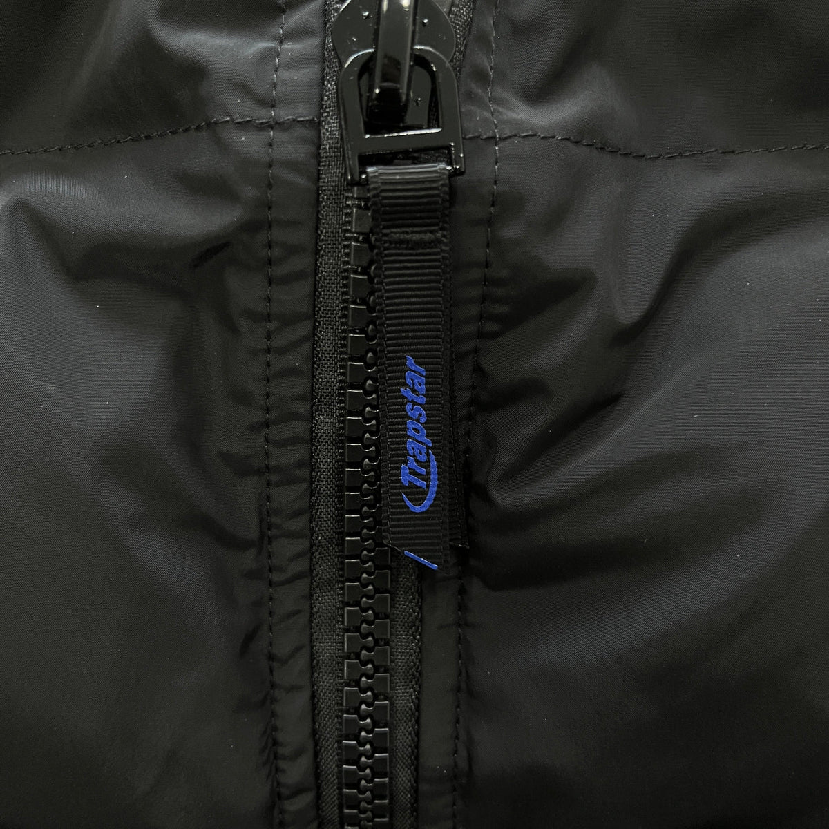 Trapstar Hyperdrive Puffer Jacket - Black/Blue