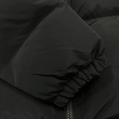 Trapstar Hyperdrive Detachable Hooded Puffer Jacket - Triple Black
