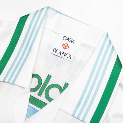 Tennis Icon S/S Cuban Collar Shirt - Metaphysical