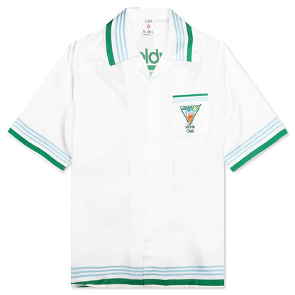 Tennis Icon S/S Cuban Collar Shirt - Metaphysical