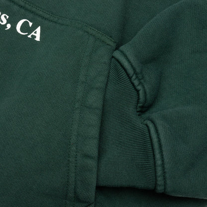 Thousand Palms Hoodie - Vintage Forest Green/White