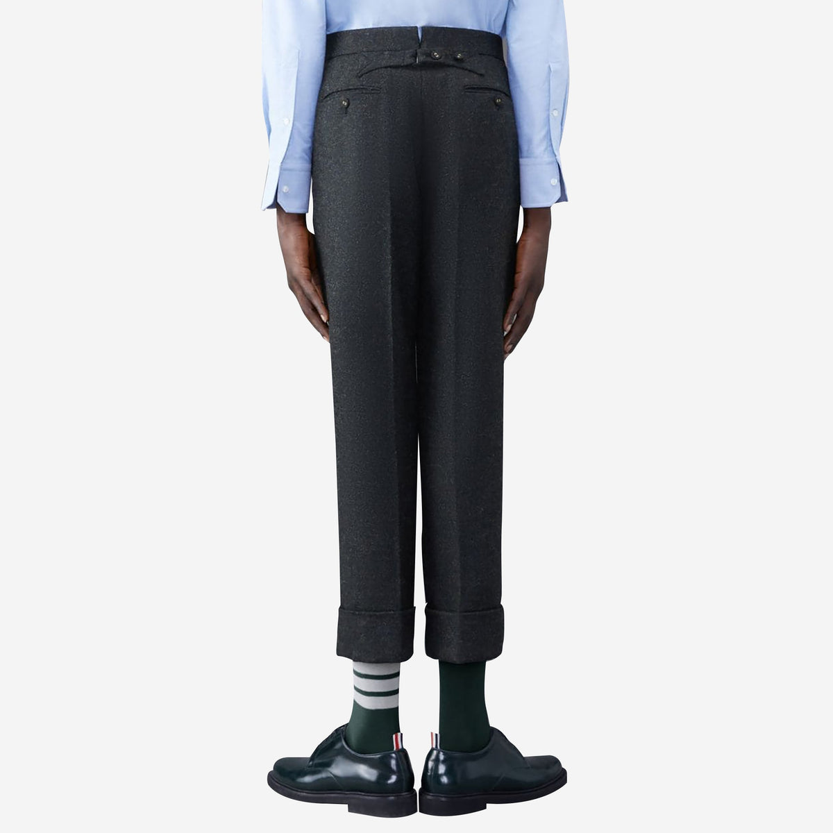 Thom Browne Shetland Classic Backstrap Trousers