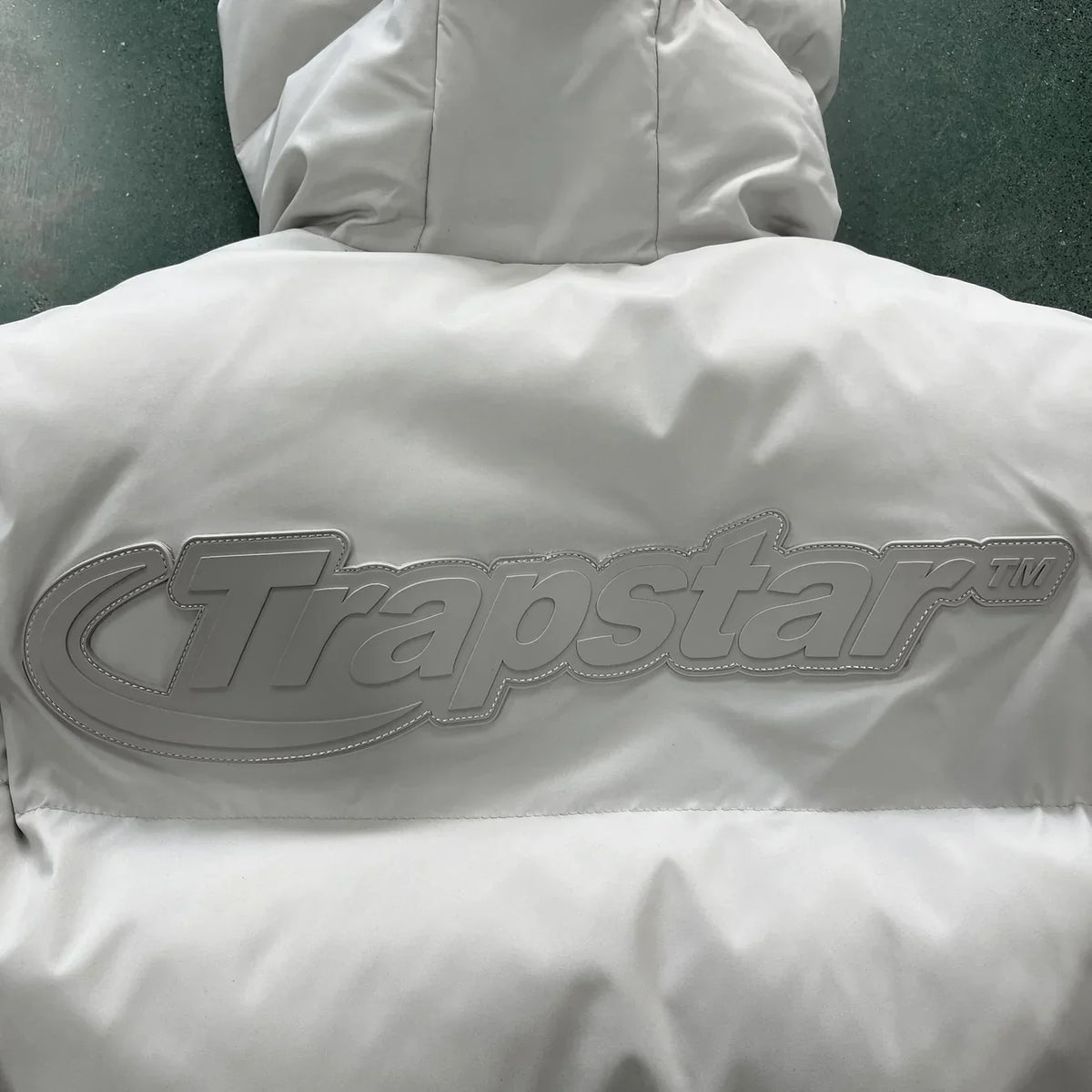 Trapstar Hyperdrive Technical Puffer Jacket - Light Grey