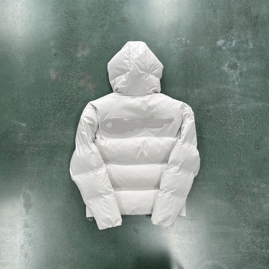 Trapstar Hyperdrive Technical Puffer Jacket - Light Grey