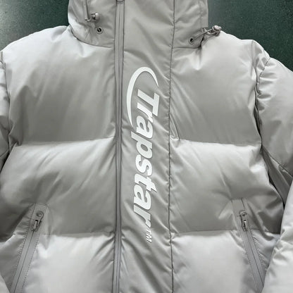 Trapstar Hyperdrive Technical Puffer Jacket - Light Grey