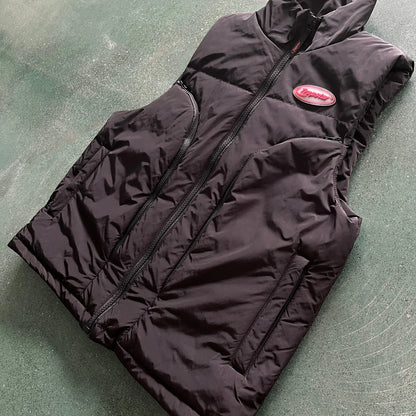 Trapstar Hyperdrive Sleeveless Jacket - Black/Red