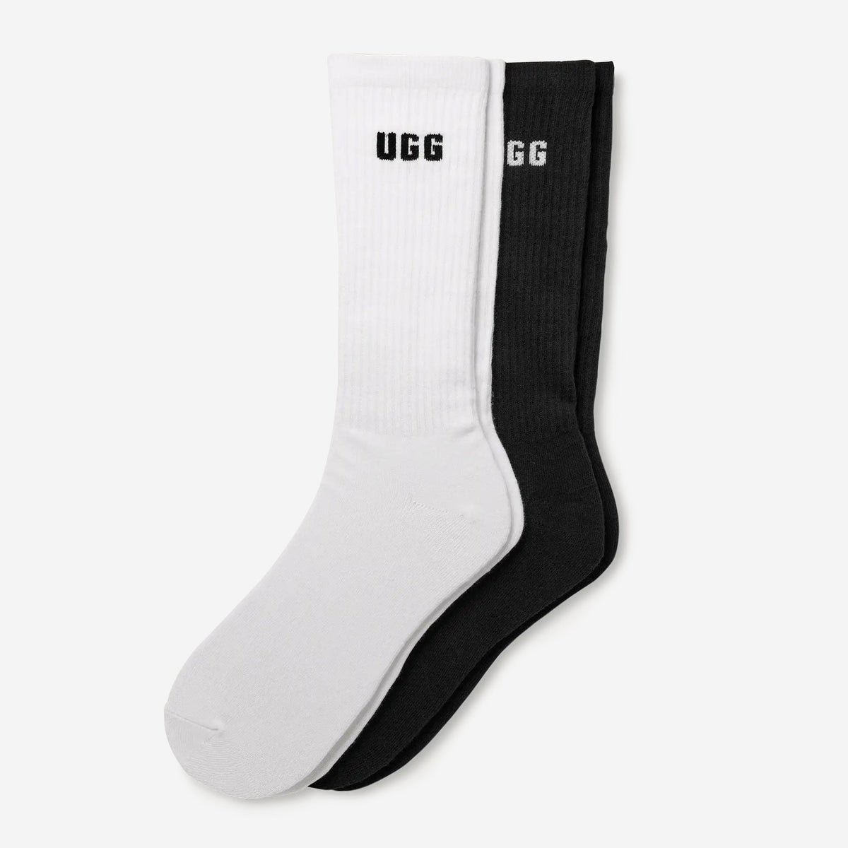 UGG Leander Logo Crew 2 Pack Socks