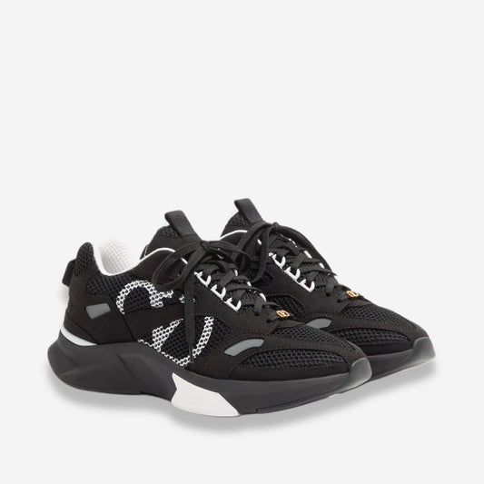 Valentino Garavani Mesh Fabric Demivee Sneaker