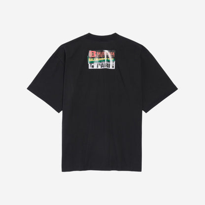 Balenciaga Bumper Stickers Medium Fit T-Shirt
