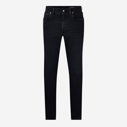 Dolce & Gabbana Embroidery Slim Fit Jean