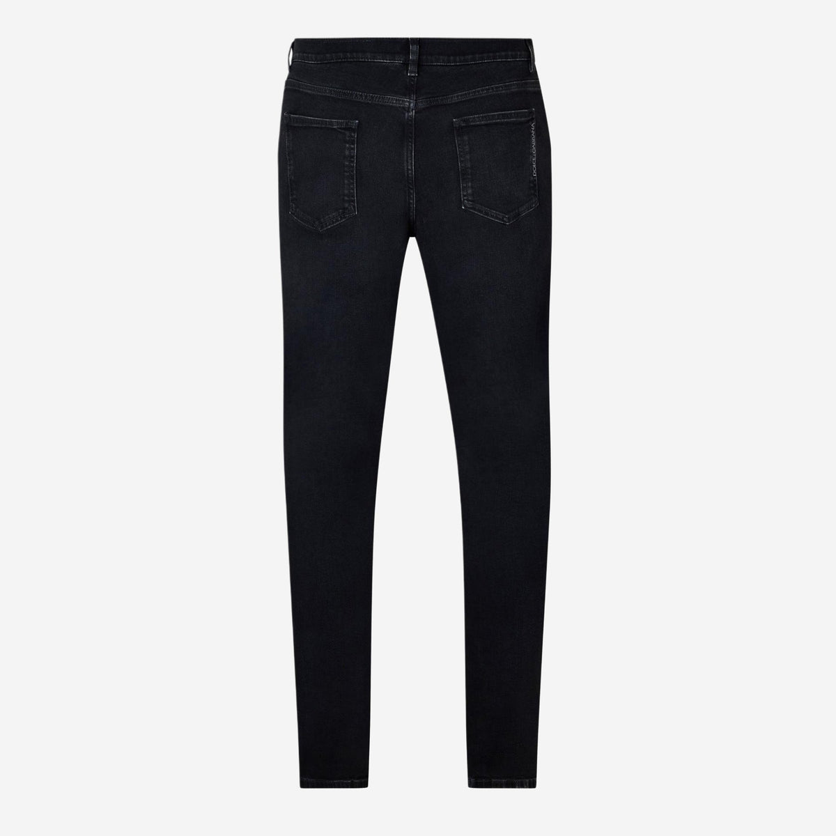 Dolce & Gabbana Embroidery Slim Fit Jean