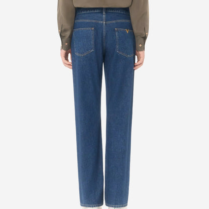 Valentino Garavani VGold Denim Jean