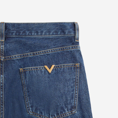 Valentino Garavani VGold Denim Jean