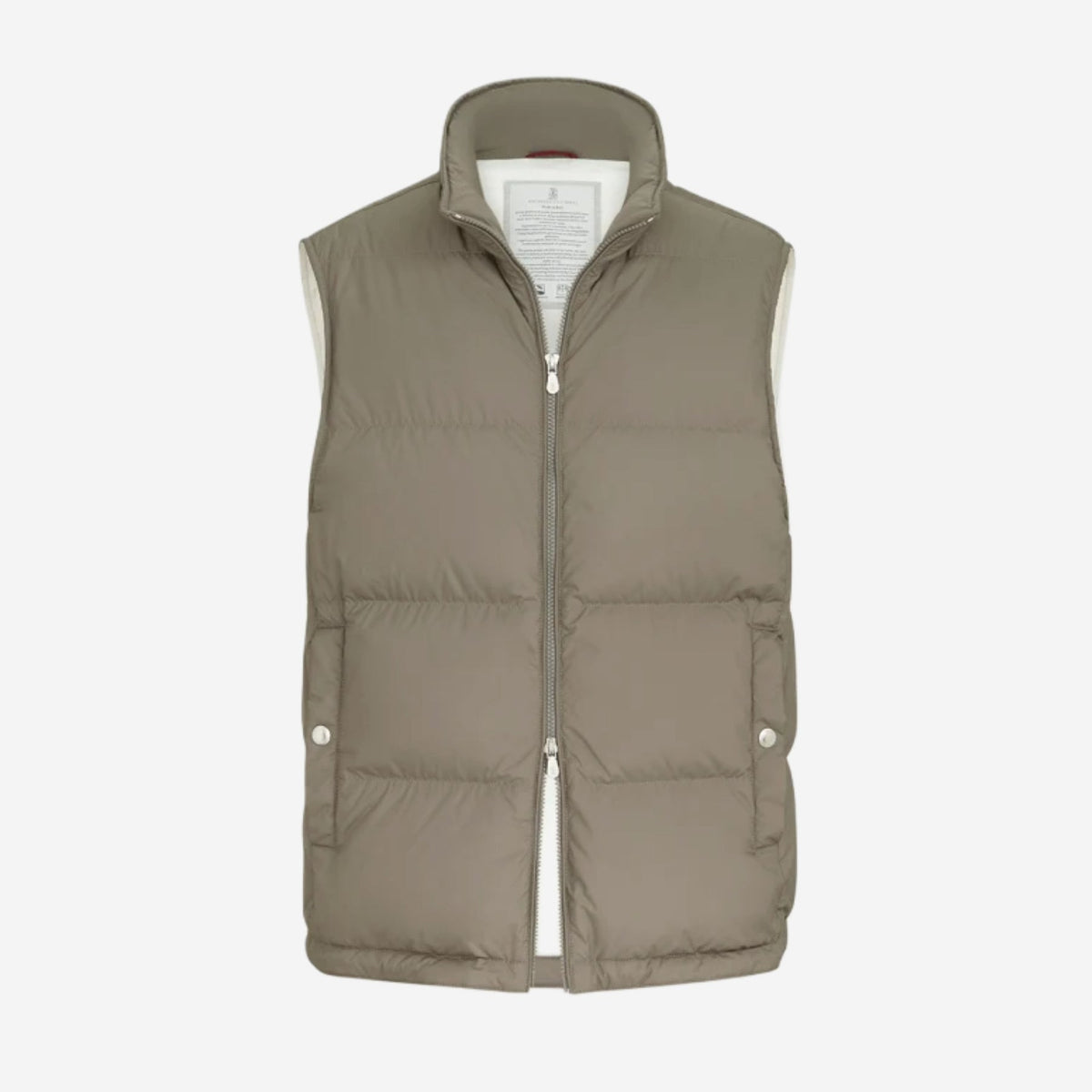 Brunello Cucinelli Lightweight Techno Fabric Down Vest