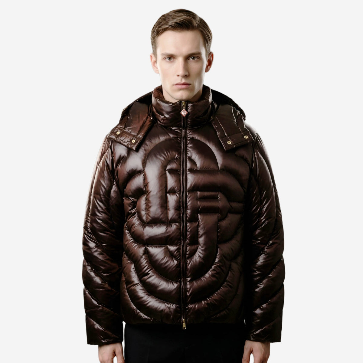 Casablanca Monogram Quilted Puffa Jacket