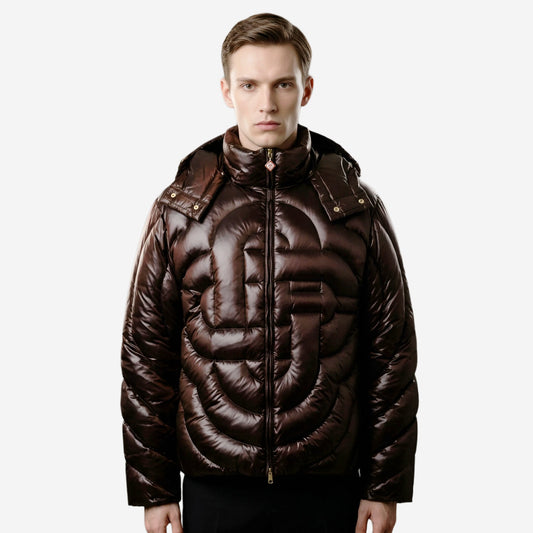 Casablanca Monogram Quilted Puffa Jacket