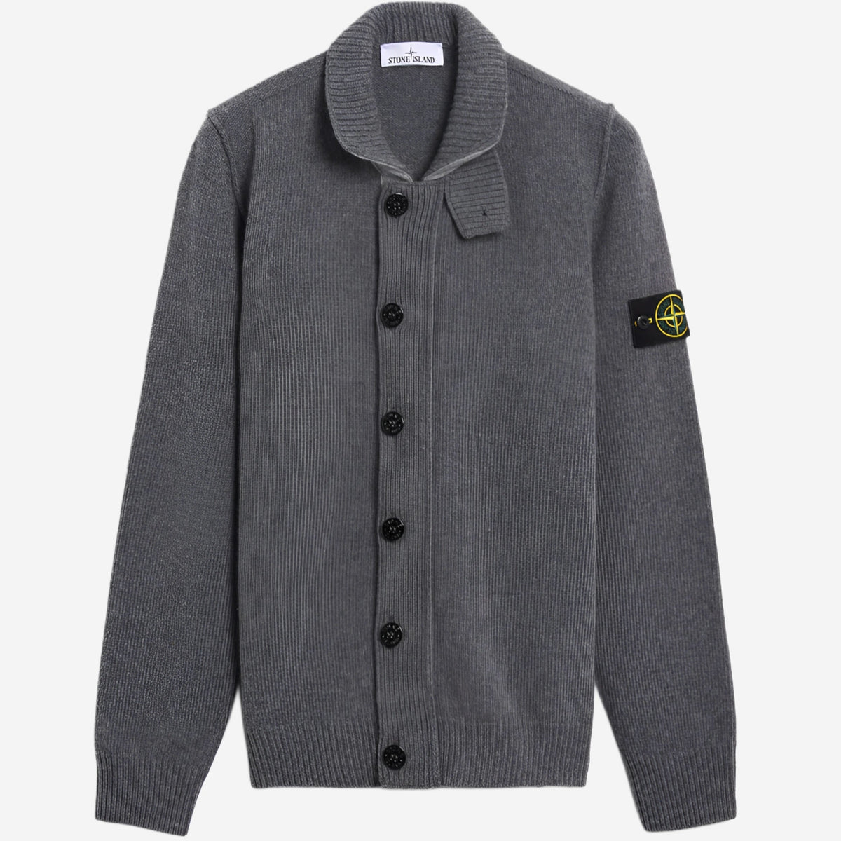 Stone Island 5100047 Lamb Wool Cardigan