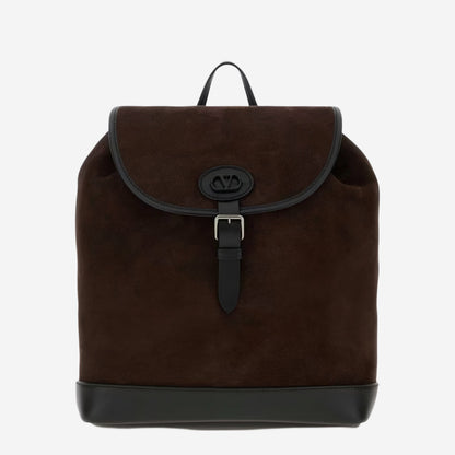 Valentino Garavani Antibes Suede Backpack