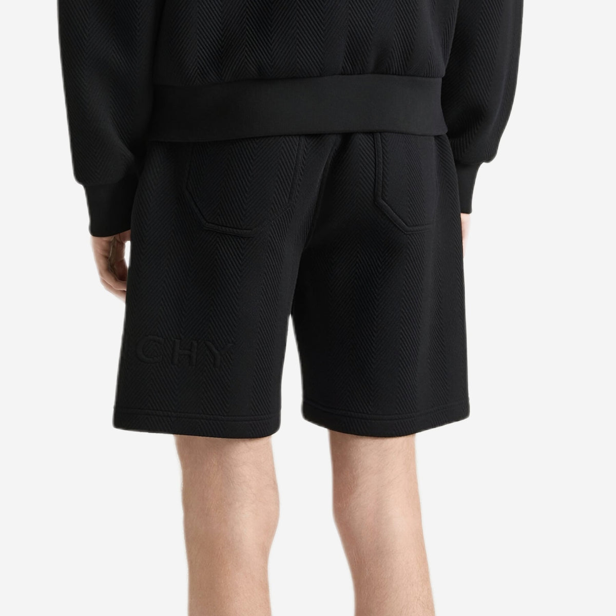 Givenchy Herringbone Jacquard Bermuda Shorts