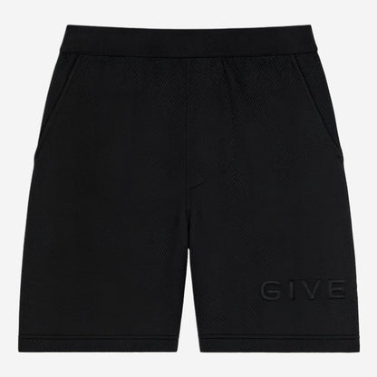 Givenchy Herringbone Jacquard Bermuda Shorts