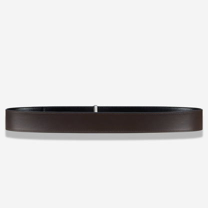 Givenchy Label Reversible Leather Belt