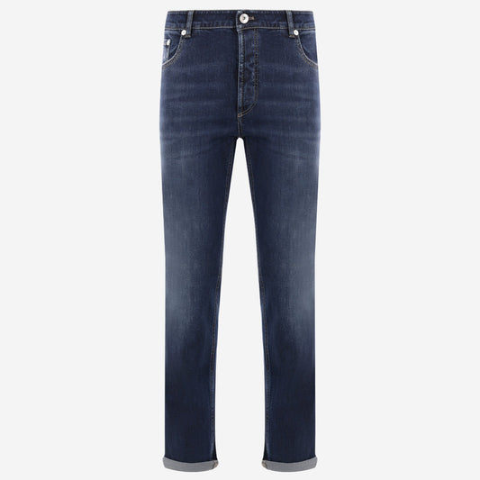 Brunello Cucinelli Denim Strech Traditional Fit jeans