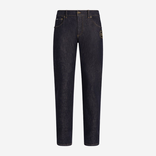 Dolce & Gabbana Stretch Patch Slim Fit Jean