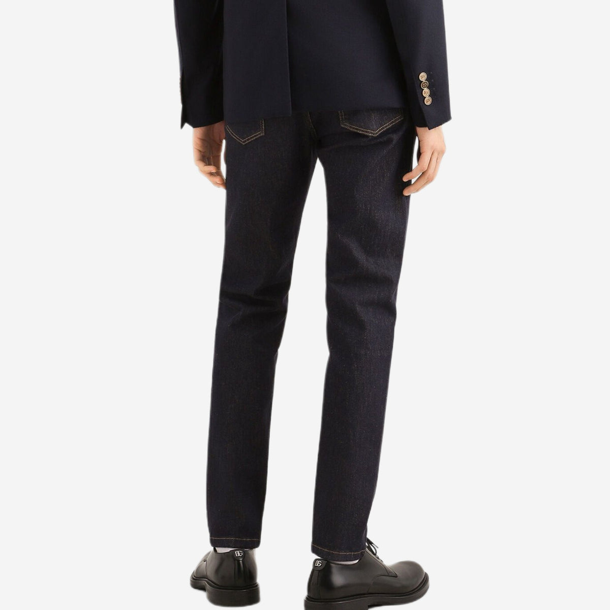 Dolce & Gabbana Stretch Patch Slim Fit Jean