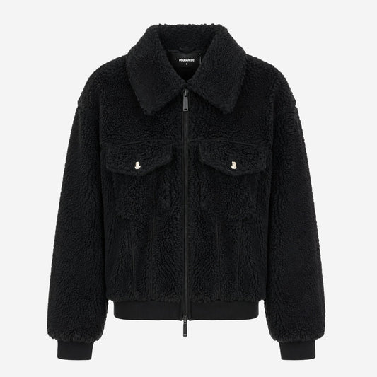 Dsquared2 Teddy Oversized Jean Jacket