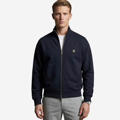 Dsquared2 Metal Logo Zip-Up Cardigan