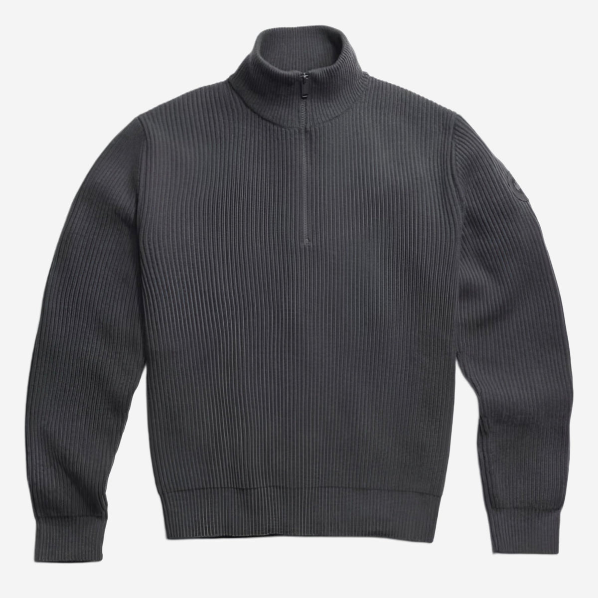 Canada Goose Mckinney Quarter Zip Tonal Disc Knitwear