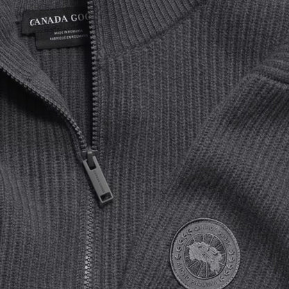 Canada Goose Mckinney Quarter Zip Tonal Disc Knitwear