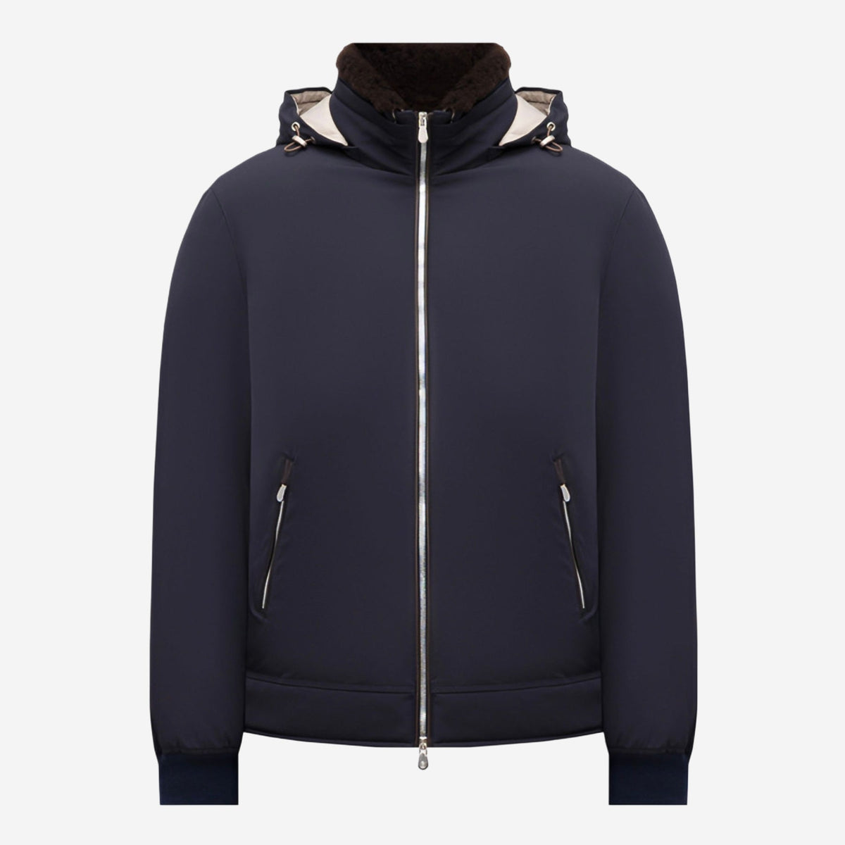 Brunello Cucinelli Stretch Bonded Nylon Down Jacket