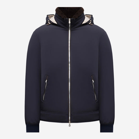 Brunello Cucinelli Stretch Bonded Nylon Down Jacket