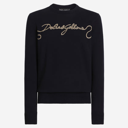 Dolce & Gabbana Smooth Embroidery Knitwear