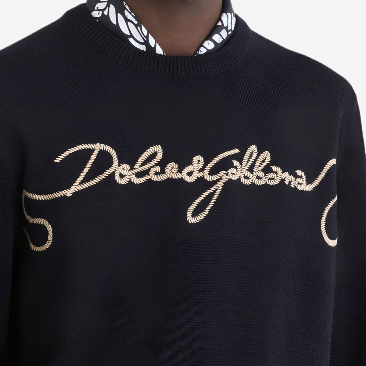 Dolce & Gabbana Smooth Embroidery Knitwear