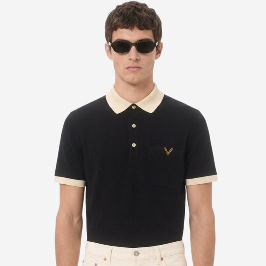 Valentino Garavani Vgold Polo Shirt