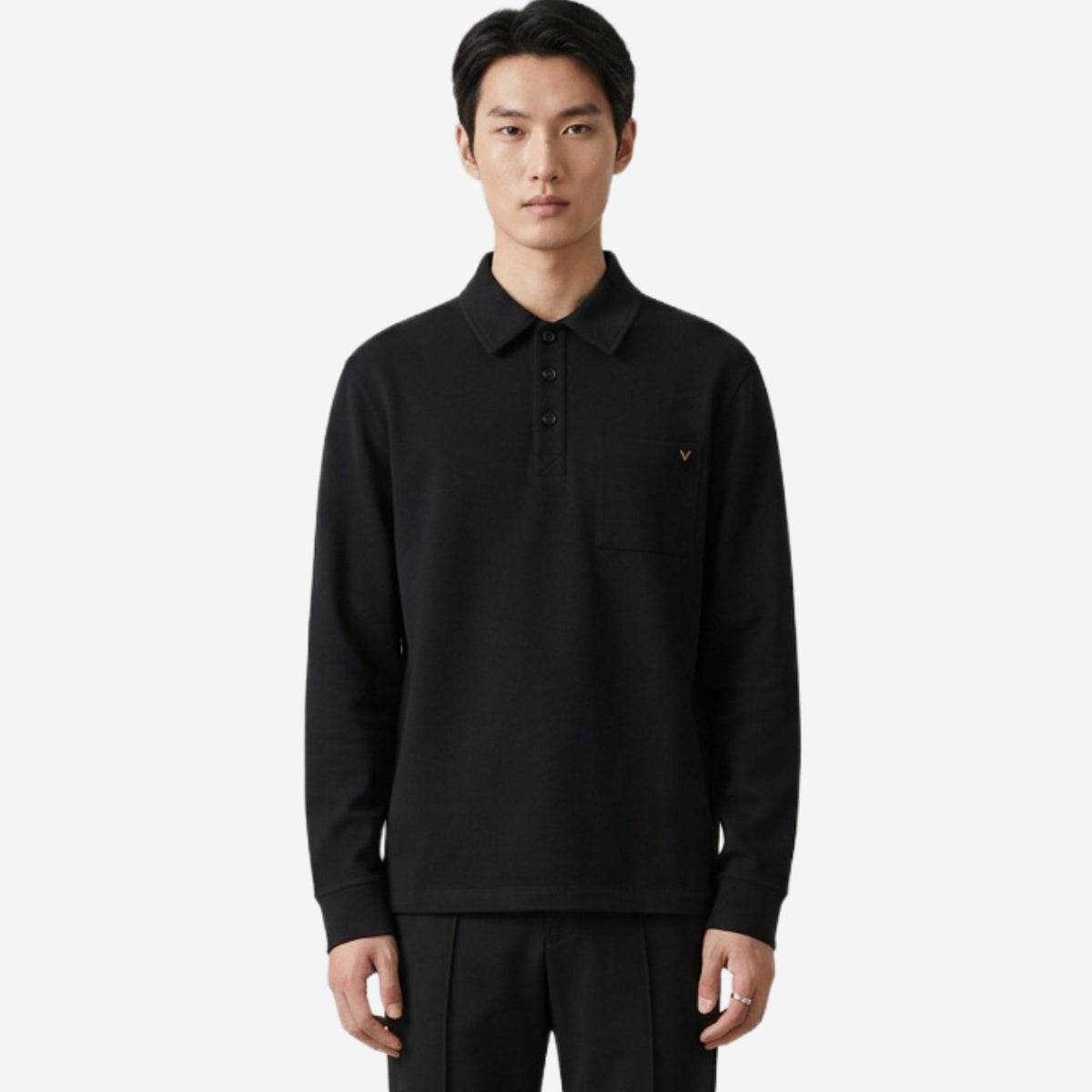 Valentino Garavani Vgold Polo Sweatshirt