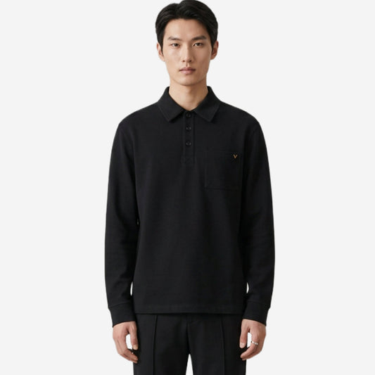 Valentino Garavani Vgold Polo Sweatshirt