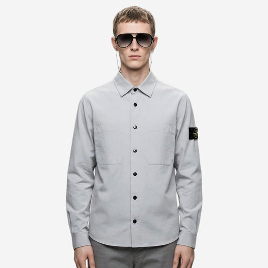 Stone Island 1200042 Cotton Micro Corduroy Shirt Jacket