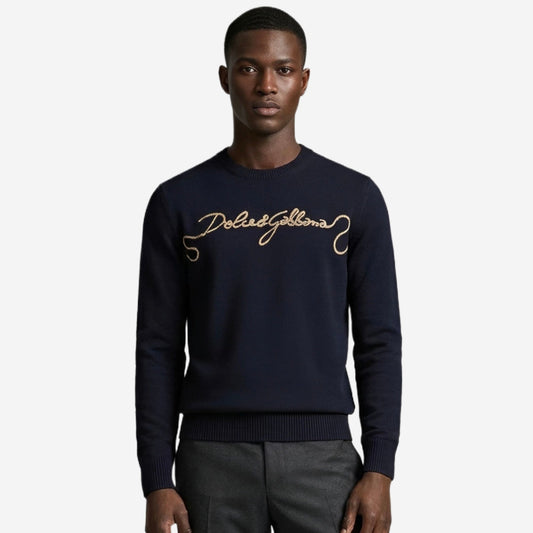Dolce & Gabbana Smooth Embroidery Knitwear
