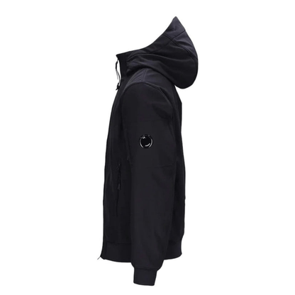 CP Company Shell Jacket - Black Castmark