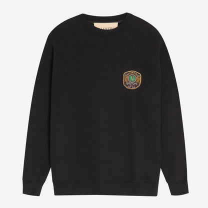 Valentino Garavani Embroidered Patch Sweatshirt